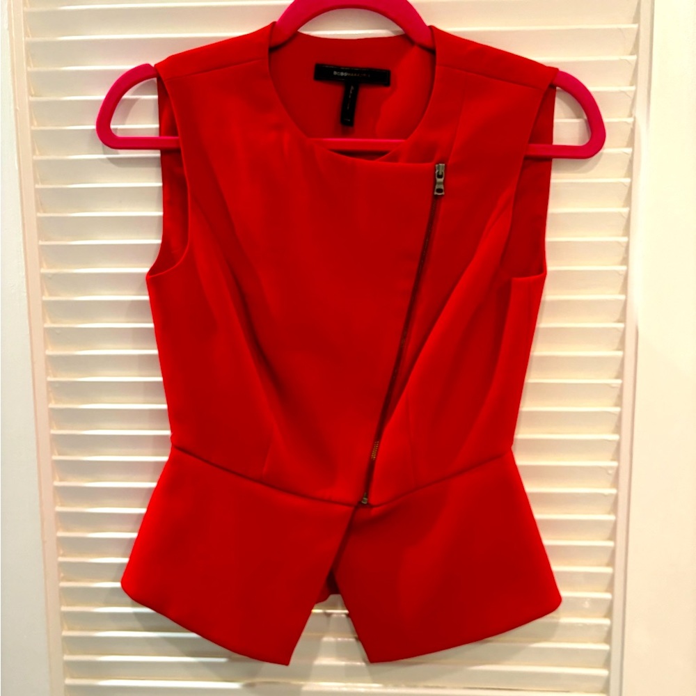 Red BCBG top